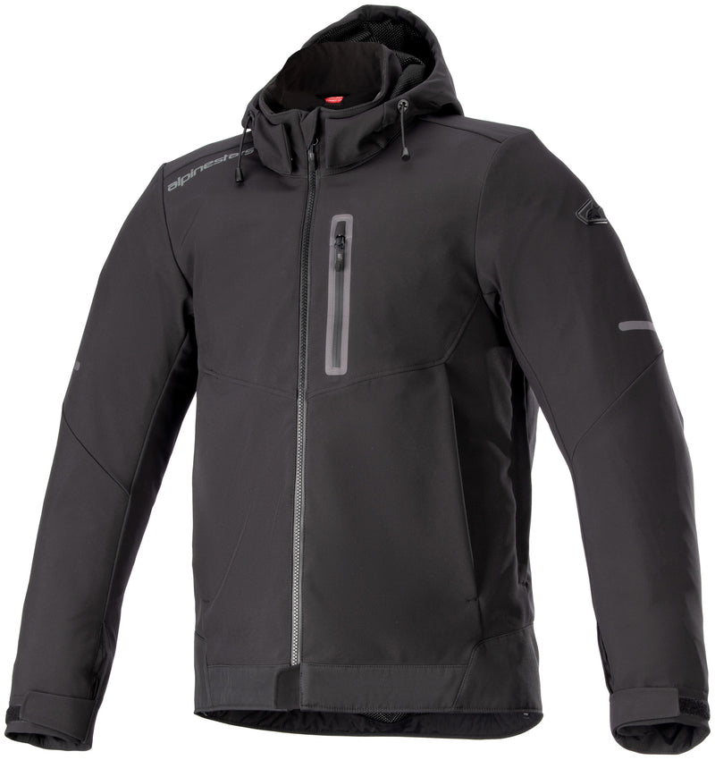 Alpinestars Hoodie Neo Waterproof Schwarz Motorradjacke