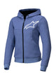 Alpinestars Chrome v2 Blue/Violet Motorcycle Hoodie
