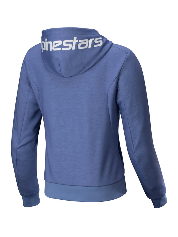 Alpinestars Hoodie Chrome v2 Blau/Violet Motorradjacke
