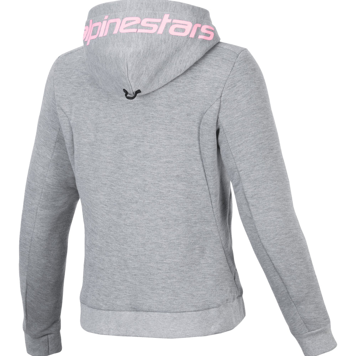 Alpinestars Hoodie Chrome v2 Grau/Pink Motorradjacke