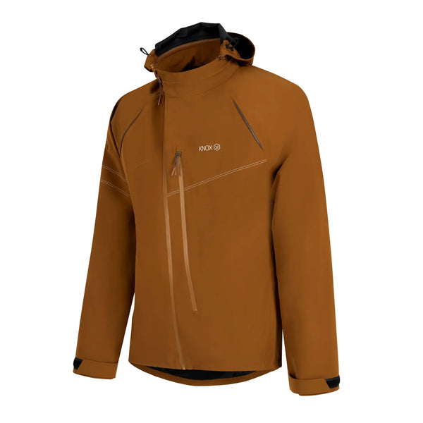 Knox Impass Herren Wasserdichte Motorradjacke Tobacco