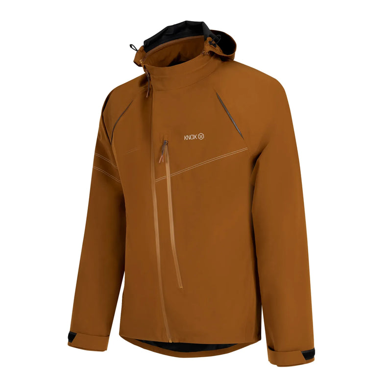 Knox Impass Men's Waterproof Motorcycle Jacket Tobacco - Waterproof Motorcycle Jacket