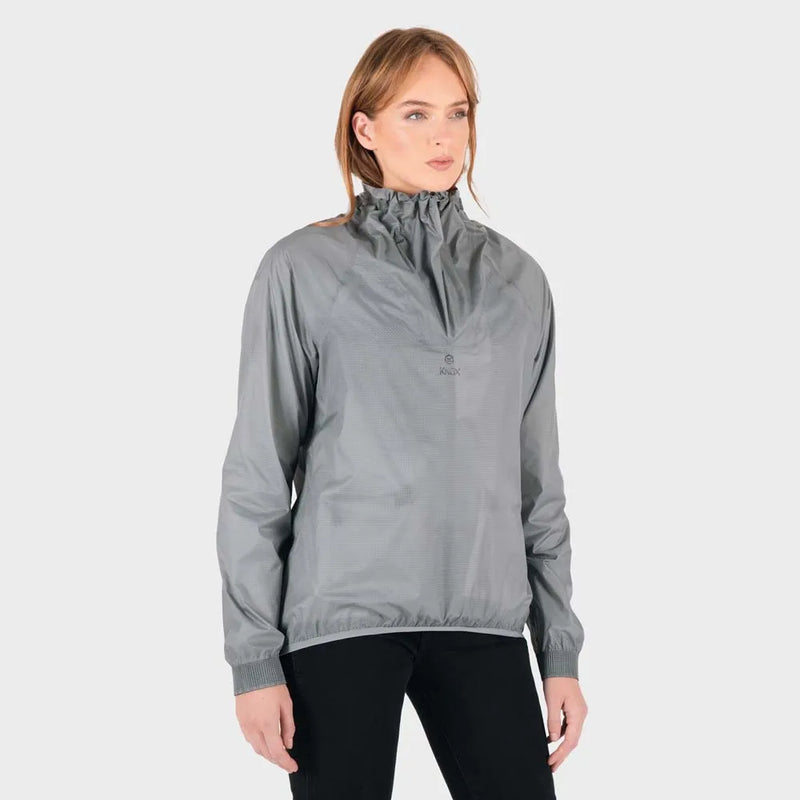 Knox Tor Dames Waterproof Shell Light Grey – Waterproof Motorcycle Jacket