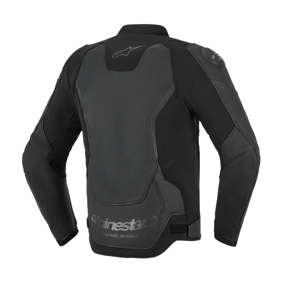 Alpinestars GP Force v2 Zwart/Zwart Leren Motorjas