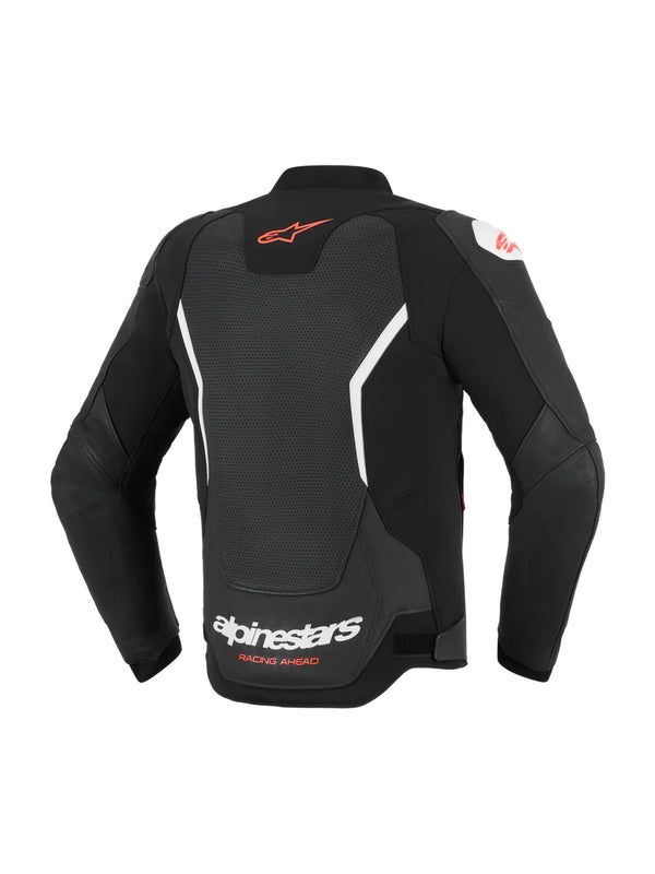Alpinestars GP Force v2 Airflow Zwart/Wit Leren Motorjas