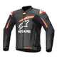 Alpinestars GP Plus R v4 Schwarz/Fluorot Leder Motorradjacke
