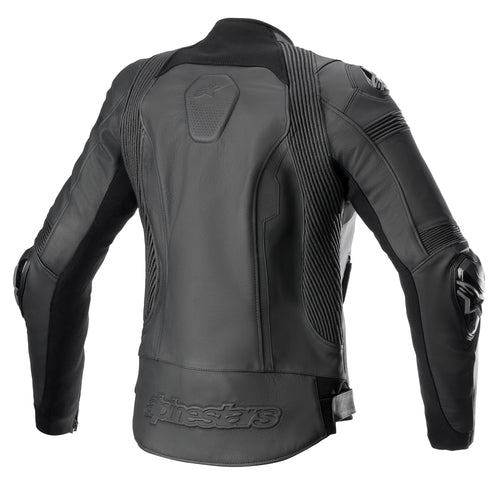 Alpinestars Missile v2 Schwarz/Schwarz Motorrad-Lederjacke