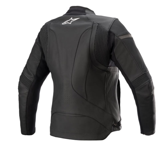 Alpinestars Kira v2 Zwart Leren Motorjas