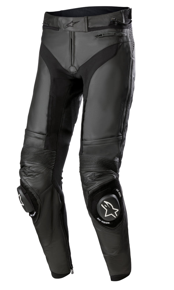Alpinestars Missile v3 Black Leather Motorcycle Pants