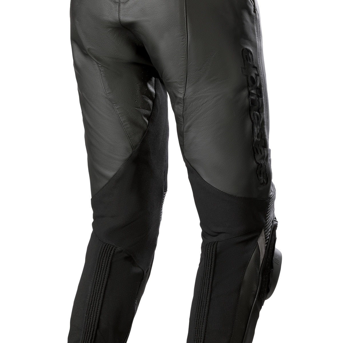 Alpinestars Short Missile v3 Zwart Leren Motorbroek
