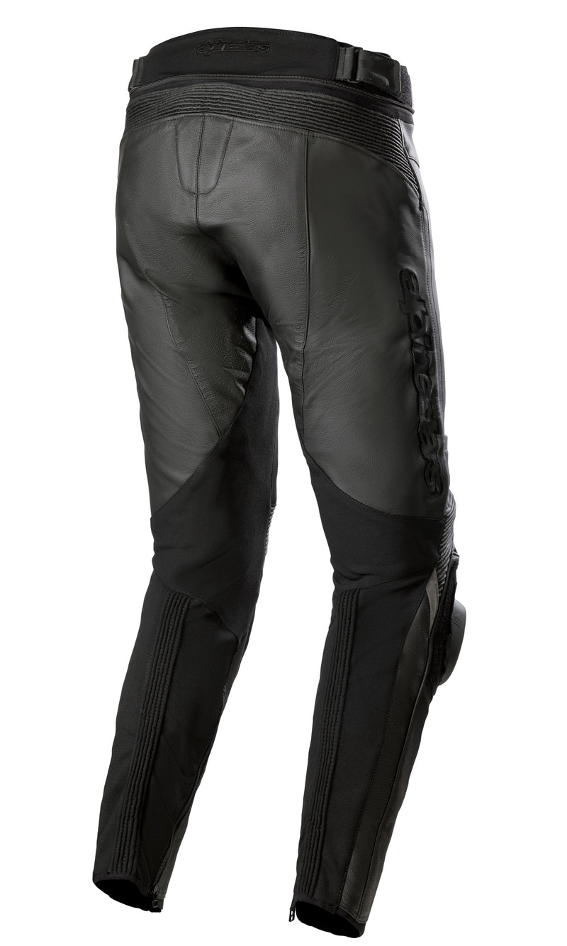 Alpinestars Short Missile v3 Zwart Leren Motorbroek