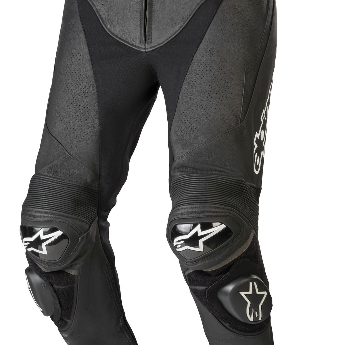 Alpinestars Track v2 Schwarze Motorradhose aus Leder