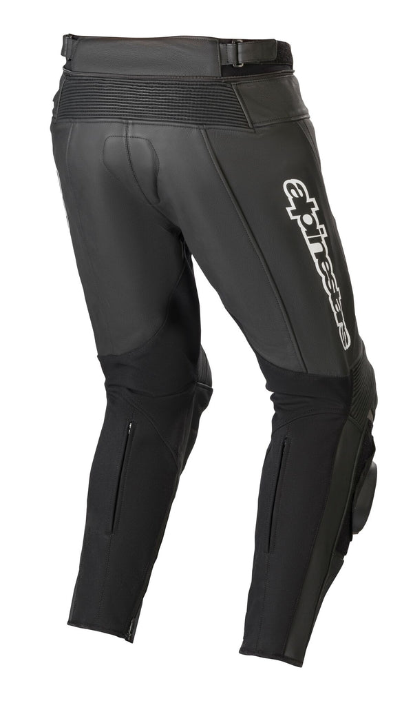 Alpinestars Track v2 Black Leather Motorcycle Pants