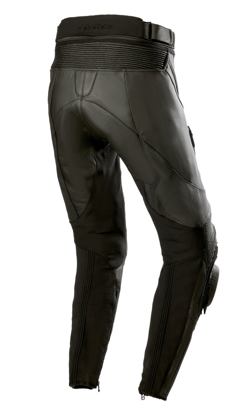 Alpinestars Missile v3 Zwart/Zwart Leren Motorbroek