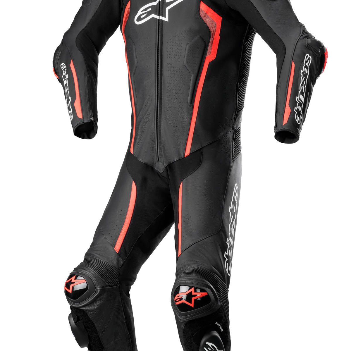 Alpinestars Missile v2 Schwarz/Fluorot Rennanzug