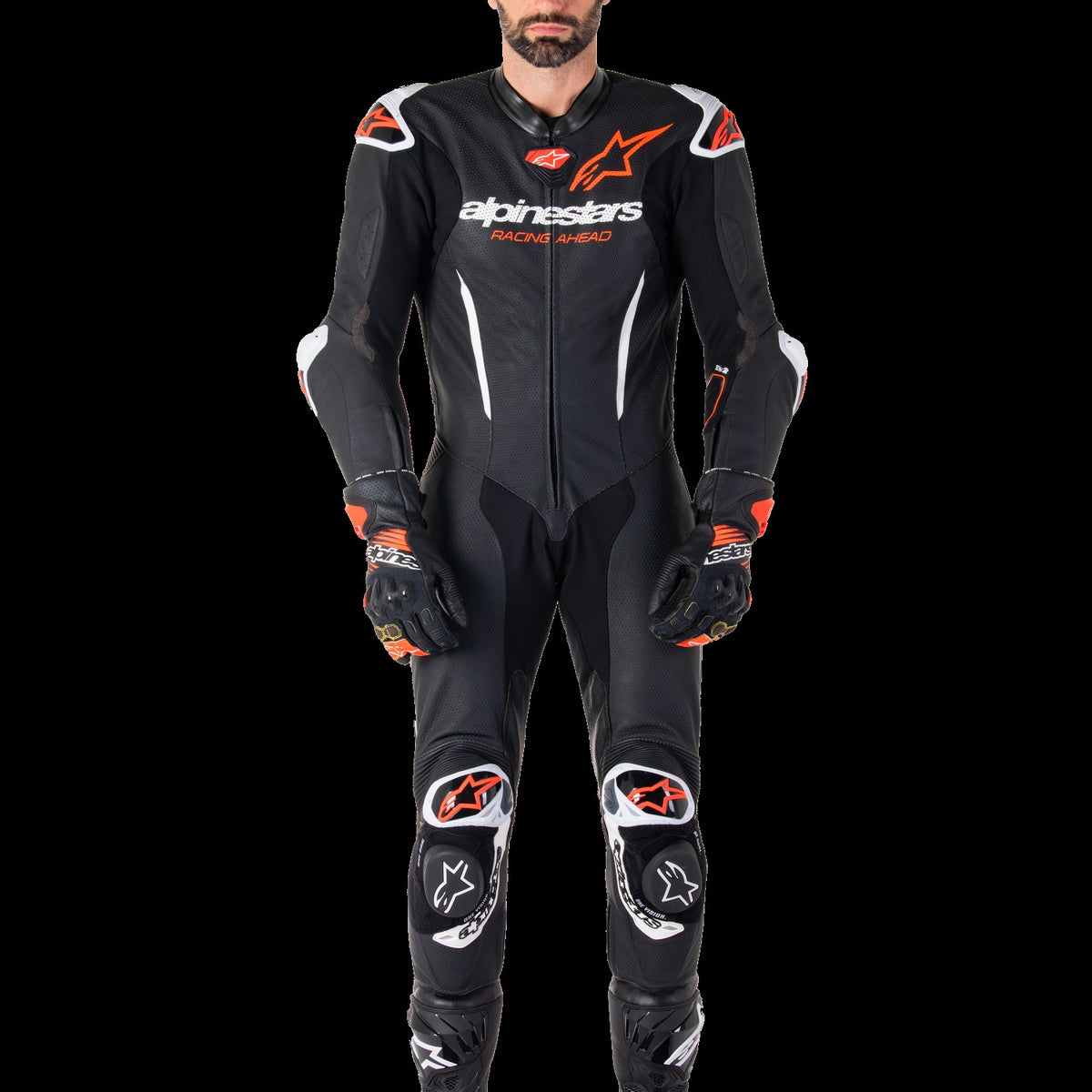 Alpinestars GP-R7 Zwart/Wit/Rood Racepak