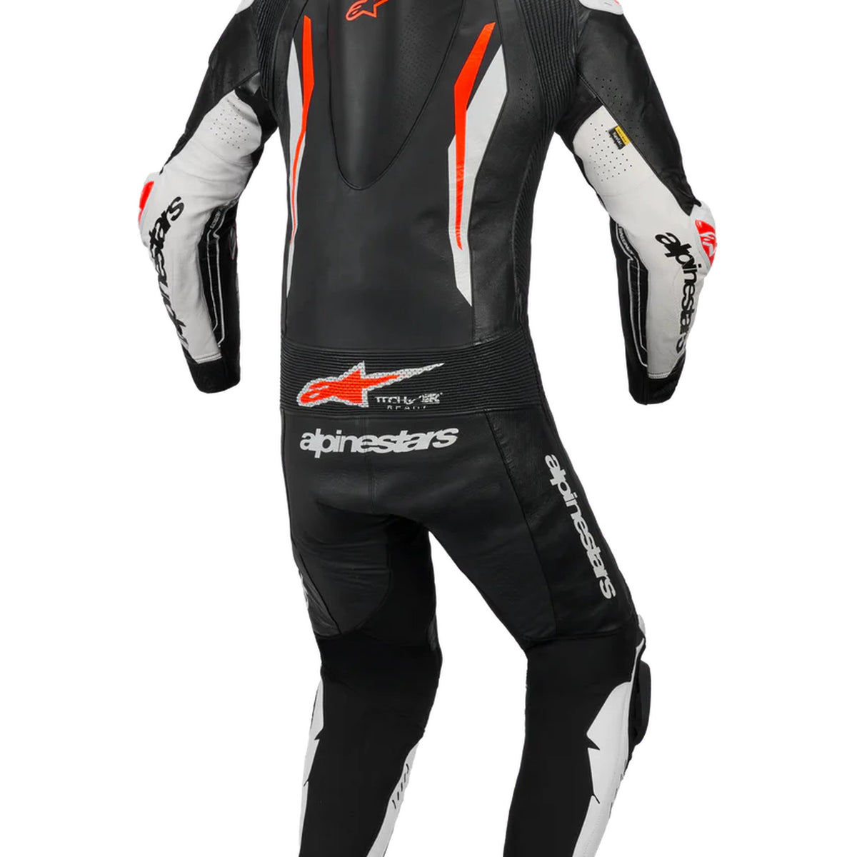 Alpinestars GP Tech v5 Zwart/Wit/Fluorood Racepak