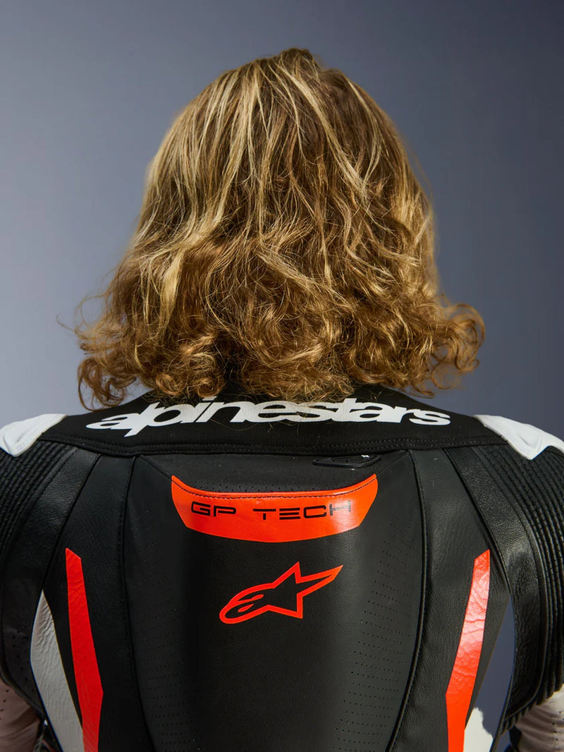 Alpinestars GP Tech v5 Zwart/Wit/Fluorood Racepak