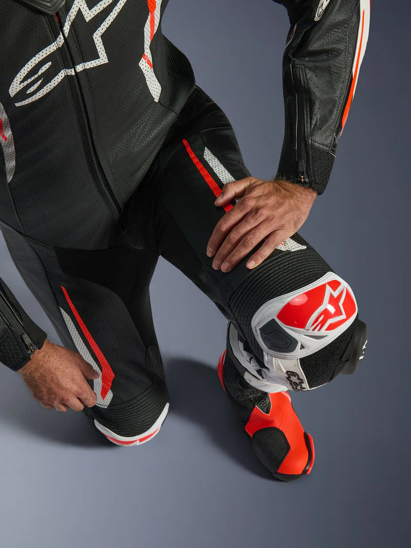Alpinestars GP Tech v5 Zwart/Wit/Fluorood Racepak