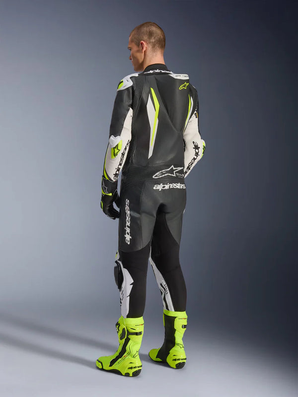 Alpinestars GP Tech v5 Zwart/Wit/Fluogeel Racepak
