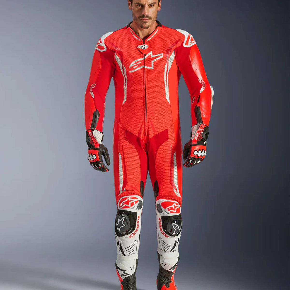 Alpinestars GP Tech v5 Fluorood/Wit Racepak
