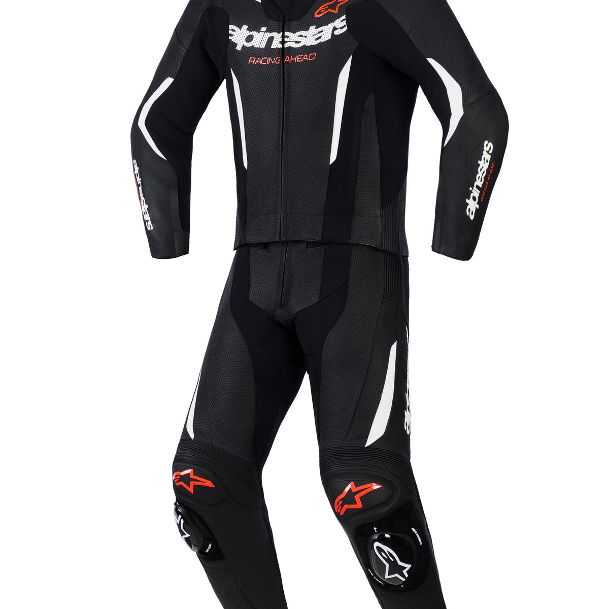 Alpinestars GP Force V2 Zwart/Wit/Fluorood Racepak
