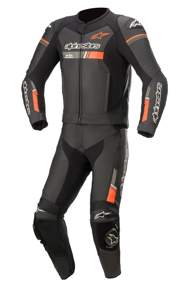 Alpinestars GP Force Chaser V2 2 PCS Zwart/Fluorood Racepak