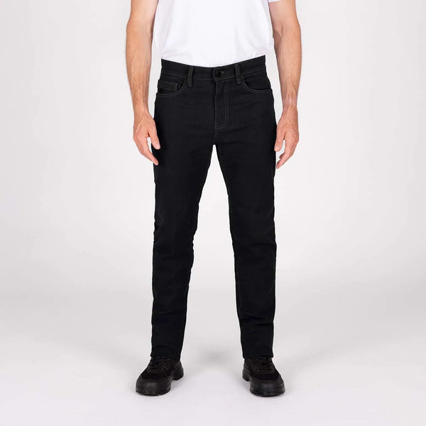 Knox Men's Shield MK2 Classic Black motorcycle jeans class AAA (short)