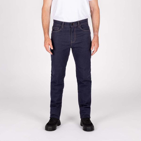 Knox Men's Shield MK2 Classic Indigo Motorcycle Jeans Class AAA (short)