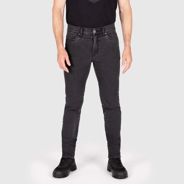 Knox Men's Colton Slim Supersoft Charcoal motorcycle jeans class AA (regular)