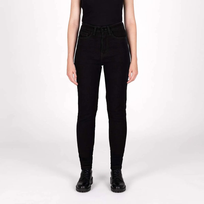 Knox Women’s Shield MK2 Classic REGULAR Black – AAA Motorjeans voor Dames