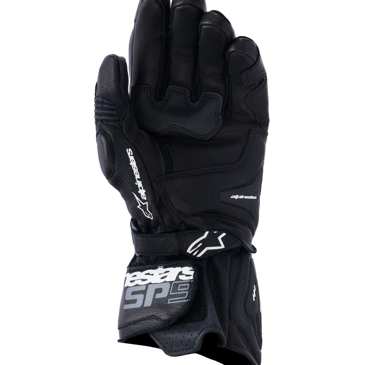 Alpinestars SP-9 Zwart/Wit Motorhandschoenen