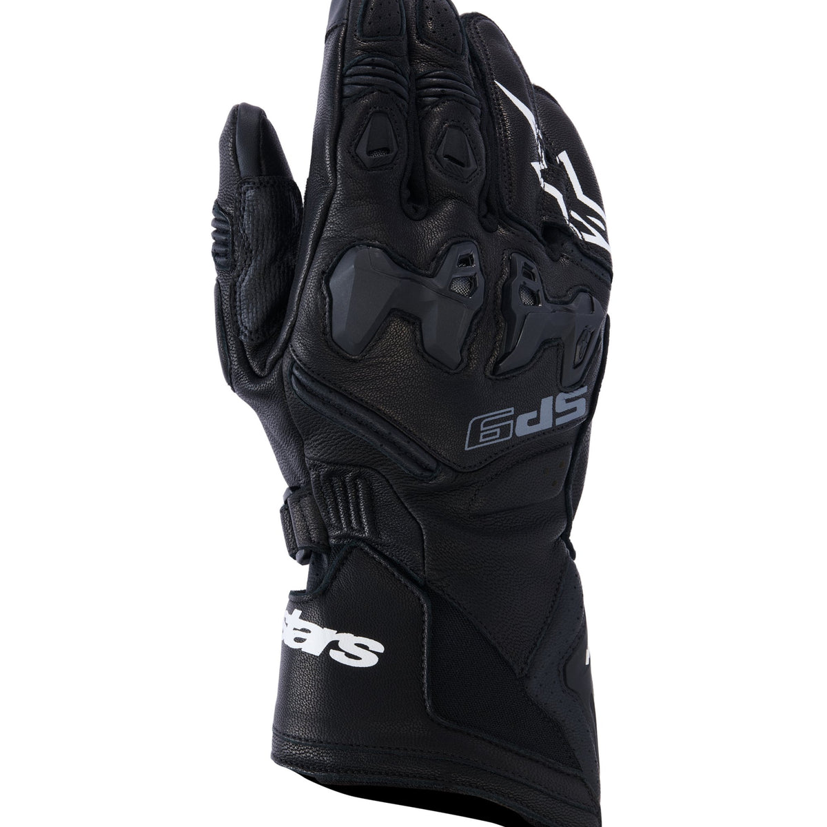 Alpinestars SP-9 Zwart/Wit Motorhandschoenen