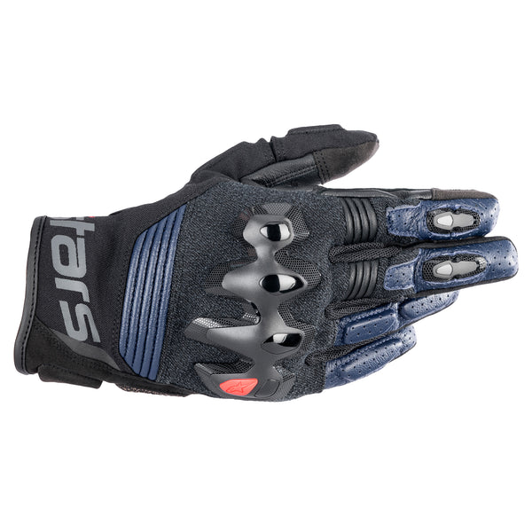 Alpinestars Halo Blue/Black Motorcycle Gloves