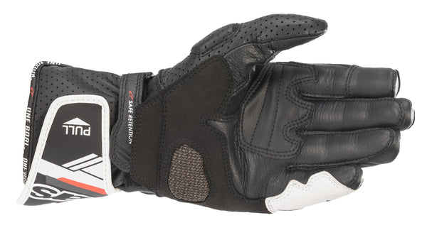 Alpinestars SP-8 v3 Black/White Motorcycle Gloves