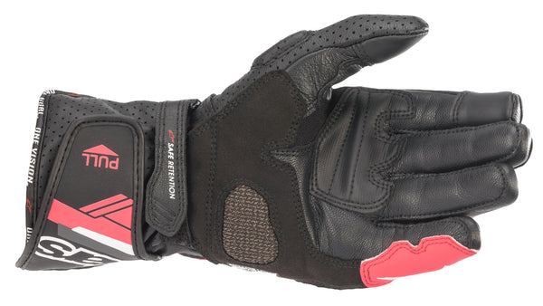 Alpinestars SP-8 v3 Black/Pink Motorcycle Gloves