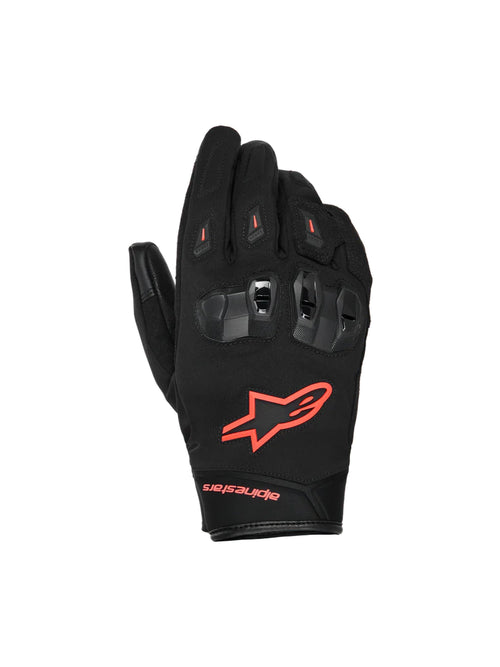 Alpinestars SP X Z WP Zwart/Rood Motorhandschoenen