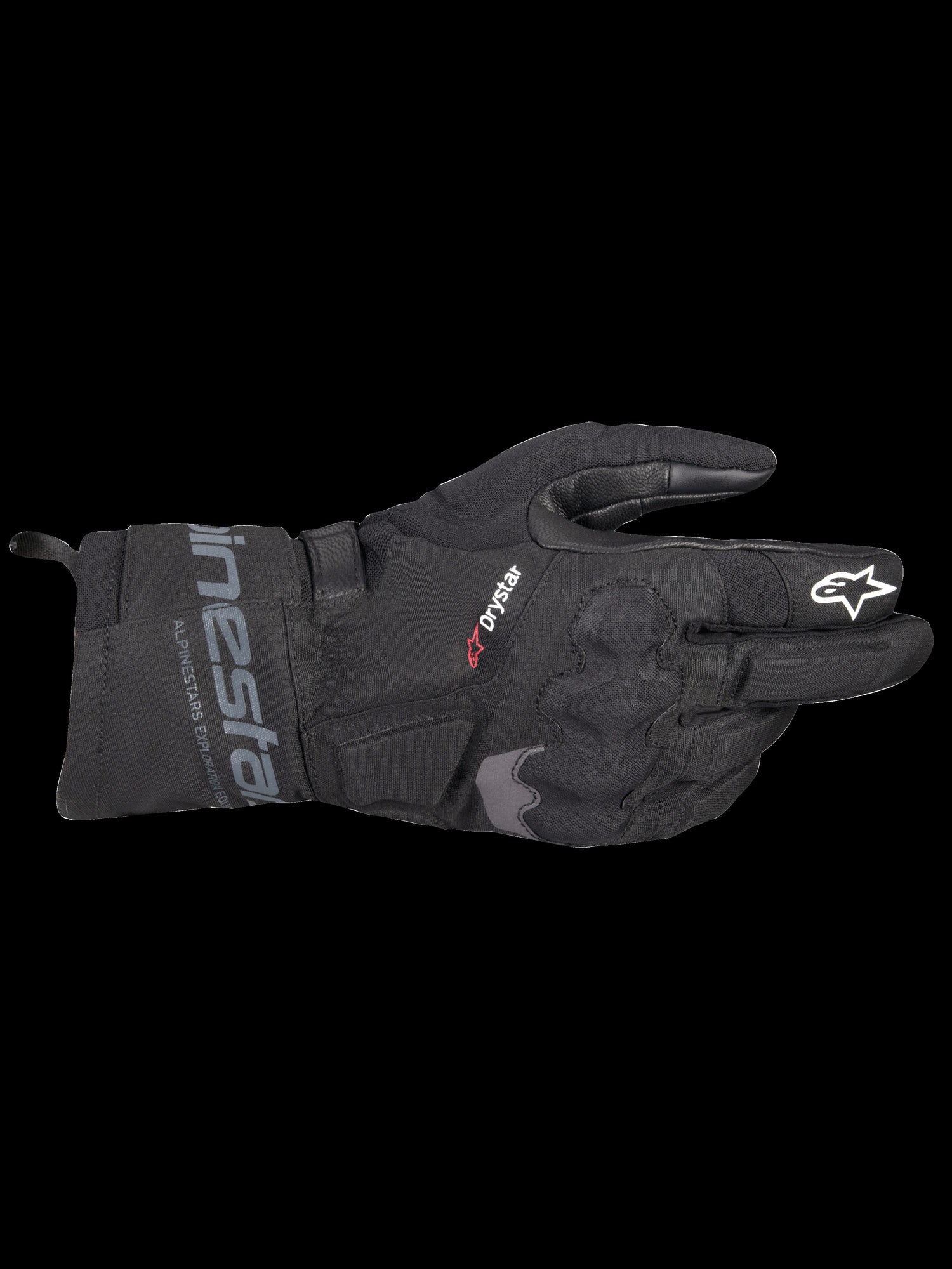 Alpinestars WT-3 Drystar Black Motorcycle Gloves