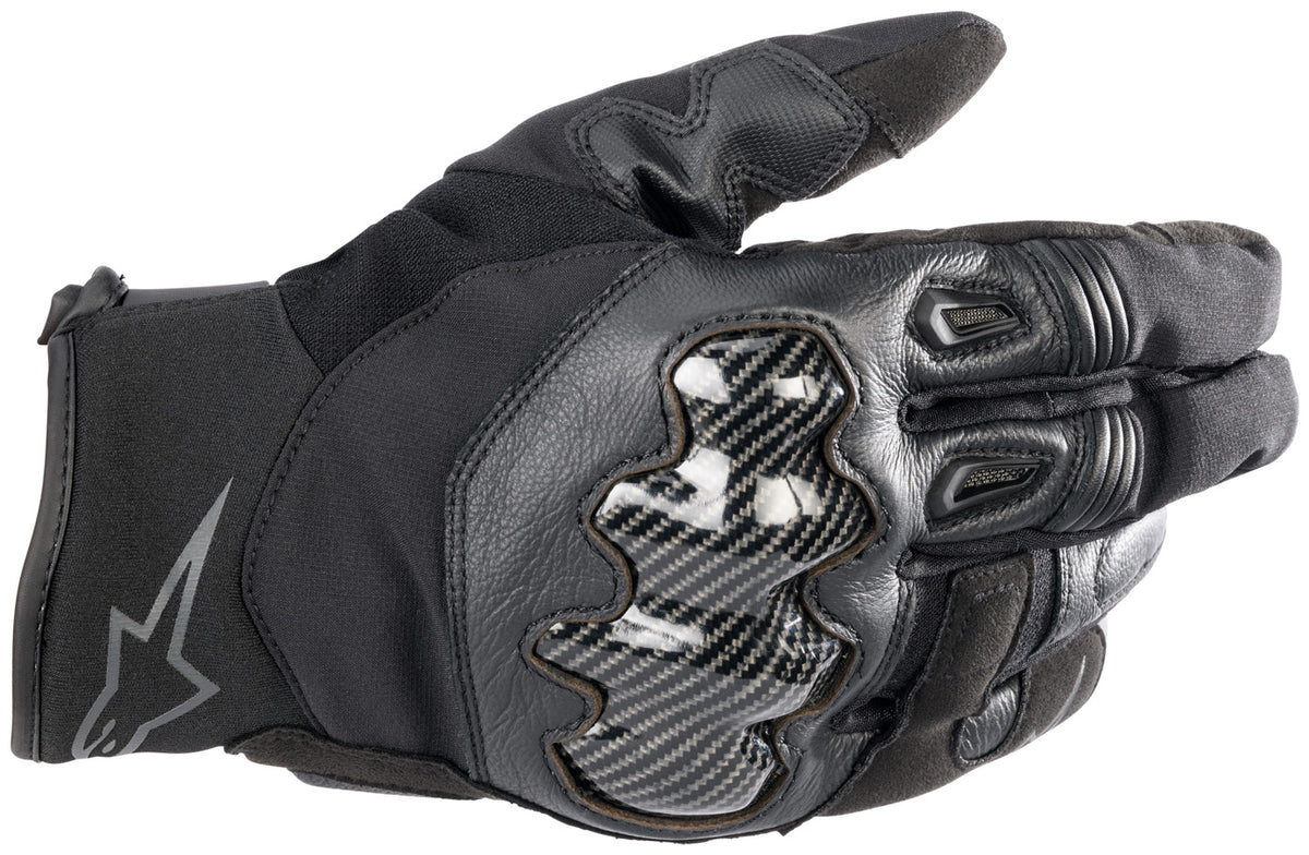 Alpinestars SMX-1 Waterproof Zwart/Zwart Motorhandschoenen