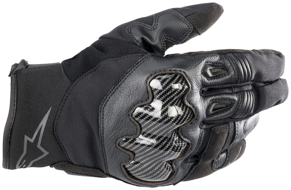 Alpinestars SMX-1 Waterproof Black/Black Motorcycle Gloves