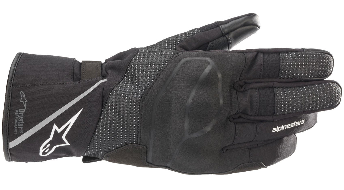 Alpinestars Andes v3 Drystar Schwarze Motorradhandschuhe