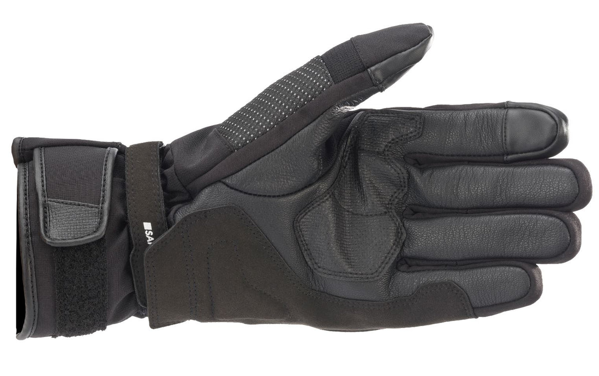 Alpinestars Andes v3 Drystar Schwarze Motorradhandschuhe