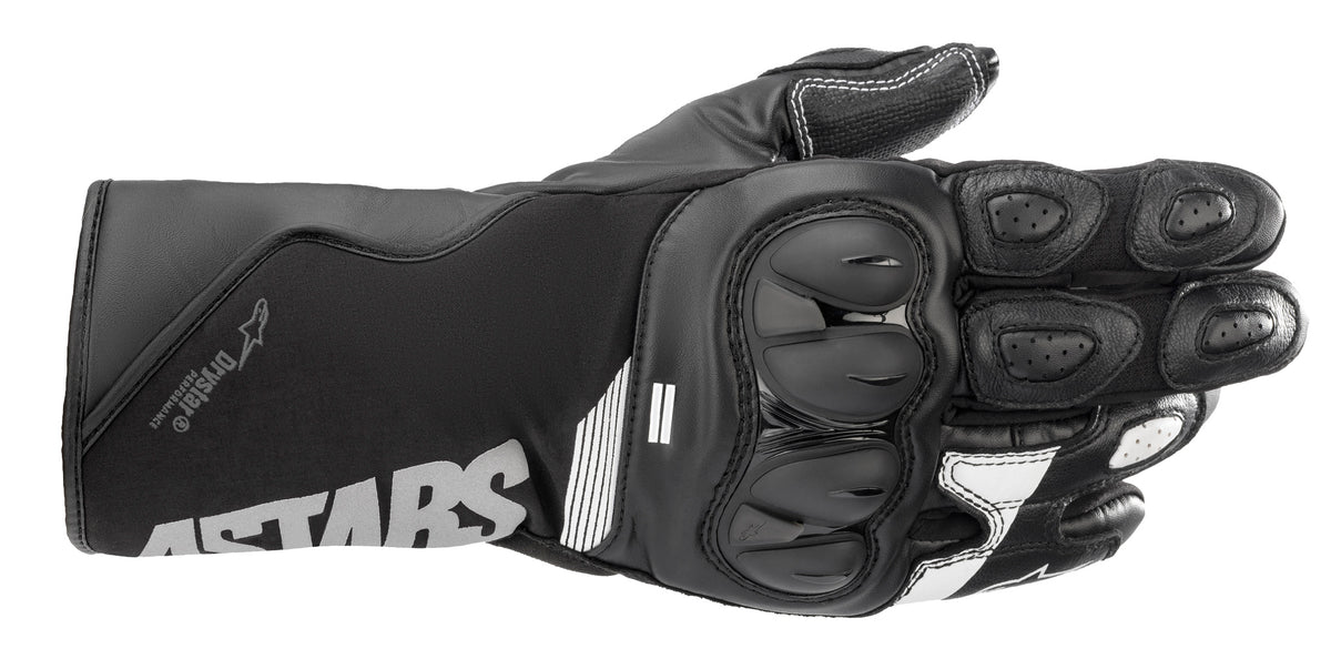 Alpinestars SP-365 Drystar Schwarz/Weiß Motorradhandschuhe