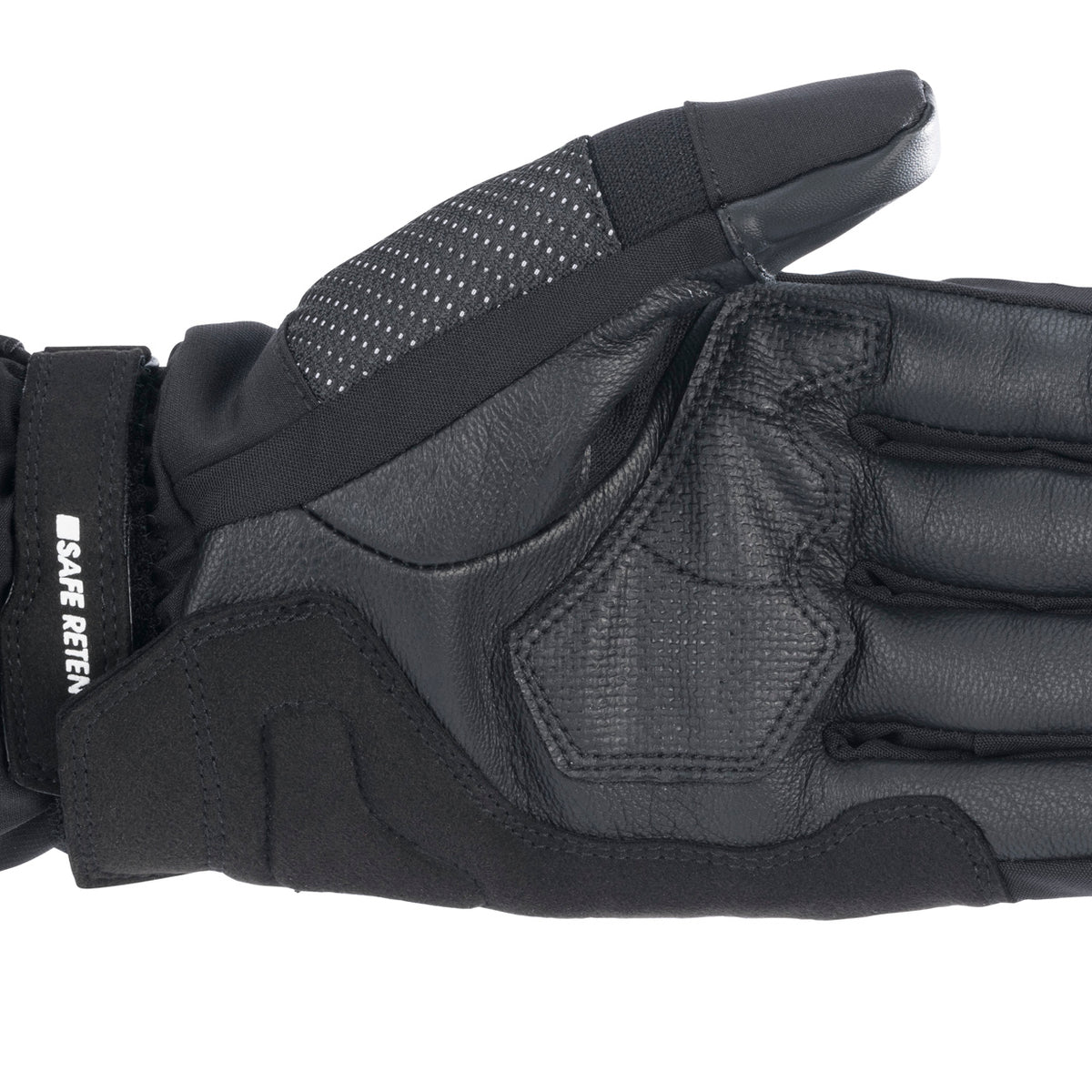 Alpinestars Andes v3 Drystar Schwarze Motorradhandschuhe