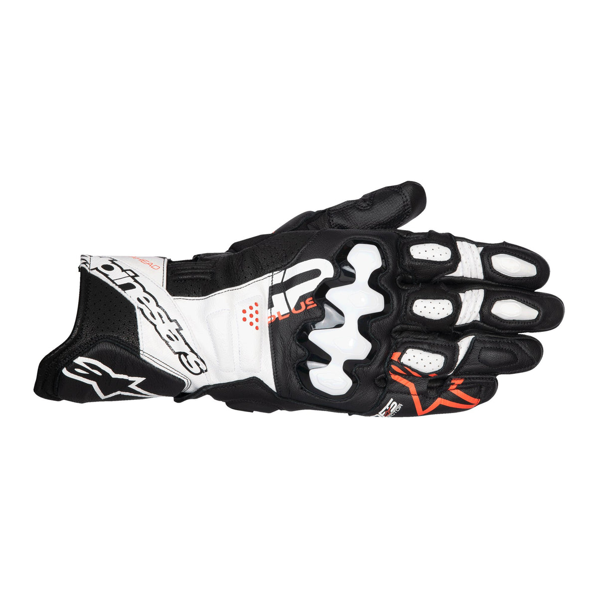 Alpinestars GP Plus R v3 Zwart/Wit/Rood Motorhandschoenen