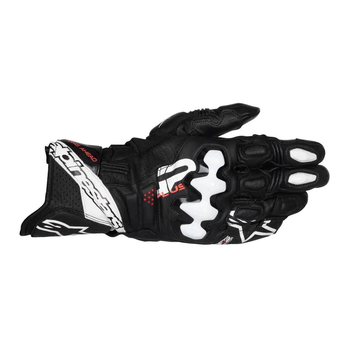 Alpinestars GP Plus R v3 Zwart/Wit Motorhandschoenen