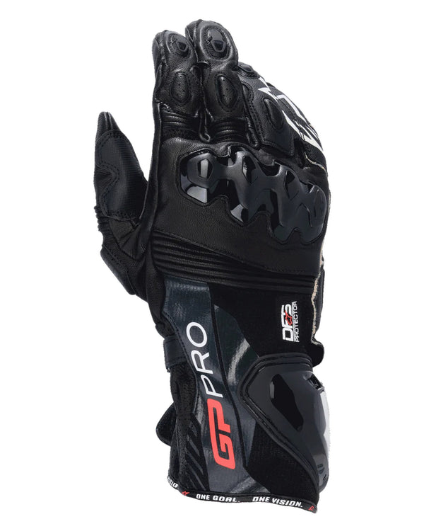 Alpinestars GP Pro v4 Schwarz Motorradhandschuhe
