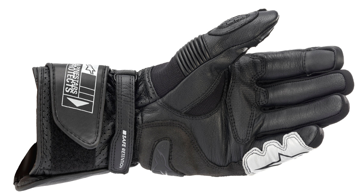 Alpinestars SP-2 v3 Schwarz/Weiß Motorradhandschuhe