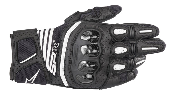 Alpinestars SPX Air Carbon v2 Black Motorcycle Gloves