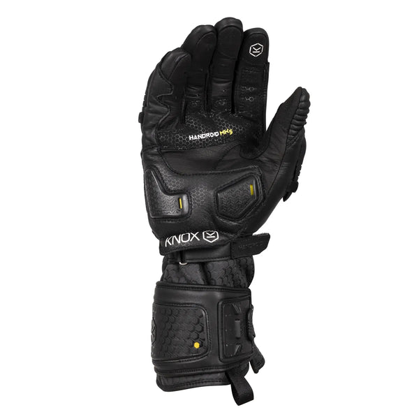 Knox Handroid MK5 Schwarz Motorradhandschuhe